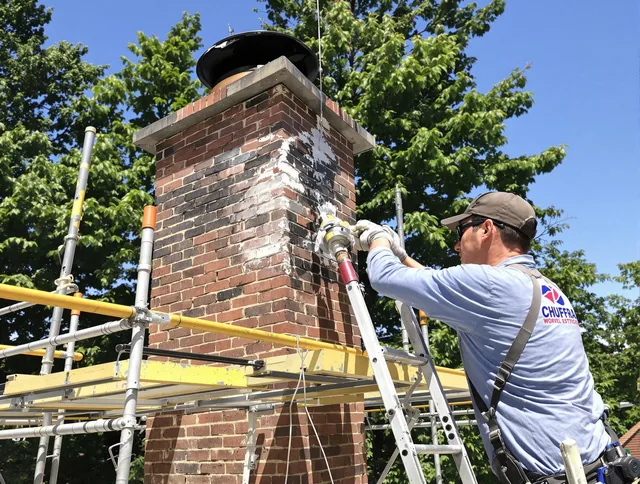 Structural chimney repair by Lake Elsinore Chimney Sweep in Lake Elsinore, CA