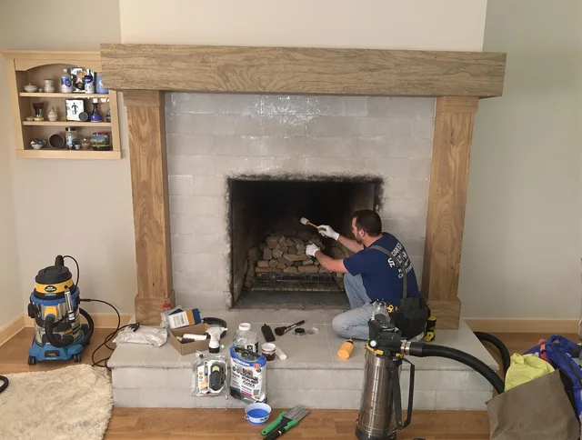 Detailed creosote removal process by Lake Elsinore Chimney Sweep in Lake Elsinore, CA