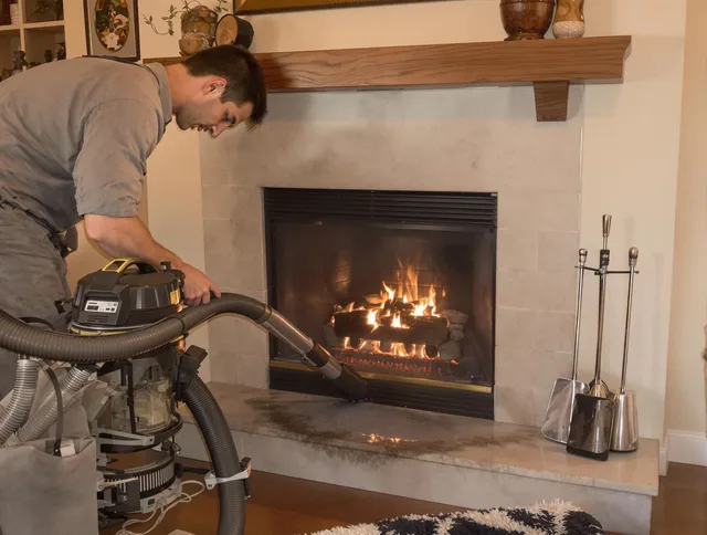 Routine fireplace upkeep by Lake Elsinore Chimney Sweep in Lake Elsinore, CA